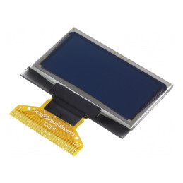 Display OLED Grafic 1.28" 128x64 Albastru | Electronic-mag.ro | Componente Electronice