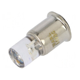 Lampă LED galbenă 24-28V 5mm