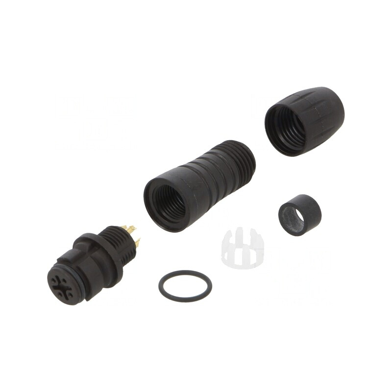 Conector circular mamă 4 pini aurit 2.5A | Electronic-mag.ro | Componente Electronice Conector circular mamă 4 pini aurit 2.5A | Electronic-mag.ro | Componente Electronice