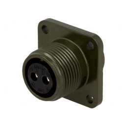 Conector Circular 12S Aliaj Aluminiu | Electronic-mag.ro | Componente Electronice