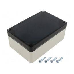 Carcasă Universală cu Bucșă din Alamă 90x135x55mm | Electronic-mag.ro | Componente Electronice