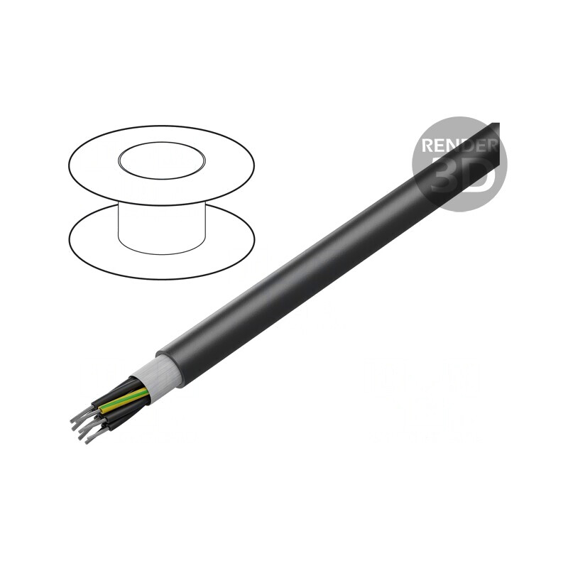 Cablu Electric Negru 8x0.25mm² PO HELUTHERM® 145 MULTI | Electronic-mag.ro | Componente Electronice Cablu Electric Negru 8x0.25mm² PO HELUTHERM® 145 MULTI | Electronic-mag.ro | Componente Electronice
