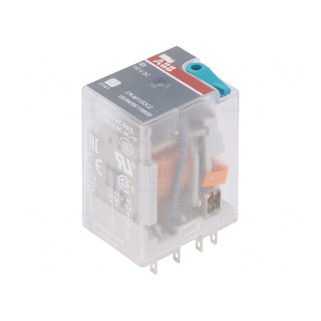 Releu Electromagnetic DPDT 110VDC 12A | Electronic-mag.ro | Componente Electronice
