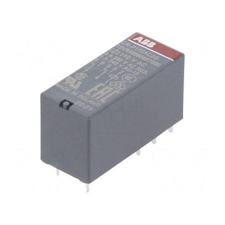Releu Electromagnetic DPDT 110VAC 8A PCB | Electronic-mag.ro | Componente Electronice