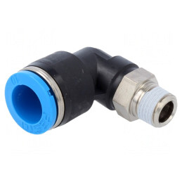 Racord push-in 90° QS 10mm 6bar | Electronic-mag.ro | Componente Electronice