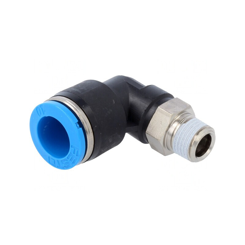 Racord push-in 90° QS 10mm 6bar | Electronic-mag.ro | Componente Electronice