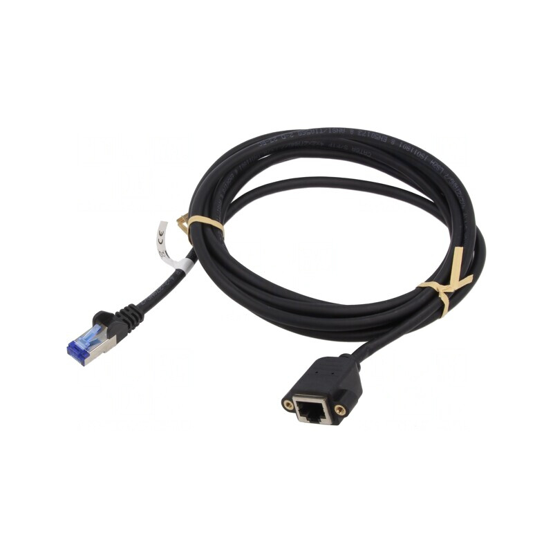 Prelungitor RJ45 S/FTP 3m Negru | Electronic-mag.ro | Componente Electronice Prelungitor RJ45 S/FTP 3m Negru | Electronic-mag.ro | Componente Electronice