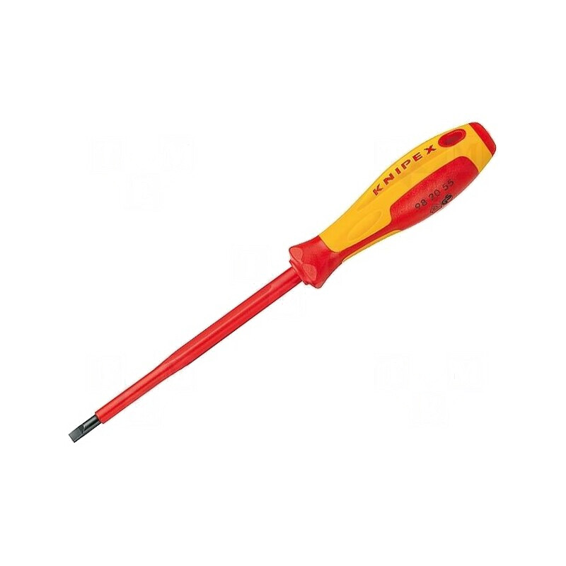 Șurubelniță Izolată Plată 2.5x0.4mm 75mm 1kVAC | Electronic-mag.ro | Componente Electronice
