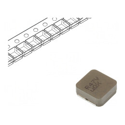 Inductor: ferită; 470nH; Ilucru: 52,5A; 1mΩ; ±20%; Isat: 108A