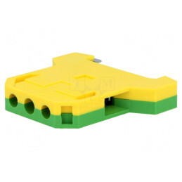 Conector de Îmbinare Șine 0,5-10mm² 2 Borne Galben-Verde | Electronic-mag.ro | Componente Electronice