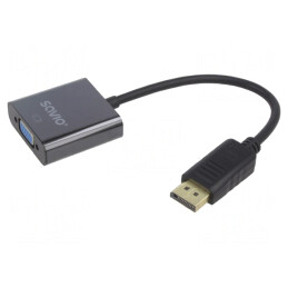 Convertor DisplayPort 1.1 0,2m Negru