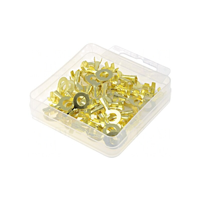 Terminale Inel M6 Alamă 0,5-1,5mm2 Set 50buc | Electronic-mag.ro | Componente Electronice Terminale Inel M6 Alamă 0,5-1,5mm2 Set 50buc | Electronic-mag.ro | Componente Electronice