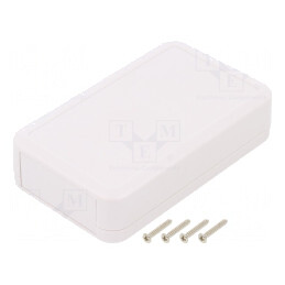 Carcasă universală albă IP40 69x115x28mm ABS | Electronic-mag.ro | Componente Electronice