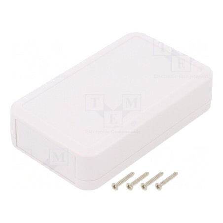 Carcasă universală albă IP40 69x115x28mm ABS | Electronic-mag.ro | Componente Electronice