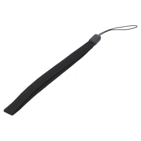 Curelușă de mână neagră 8mm x 140mm | Electronic-mag.ro | Componente Electronice