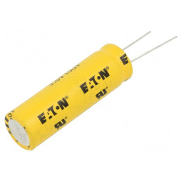 Supercondensator; THT; 100F; 3VDC; -10÷30%; Raster: 7,5mm; 11mΩ