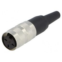 Conector M16 mufă mamă 3 pini 5A 300V | Electronic-mag.ro | Componente Electronice
