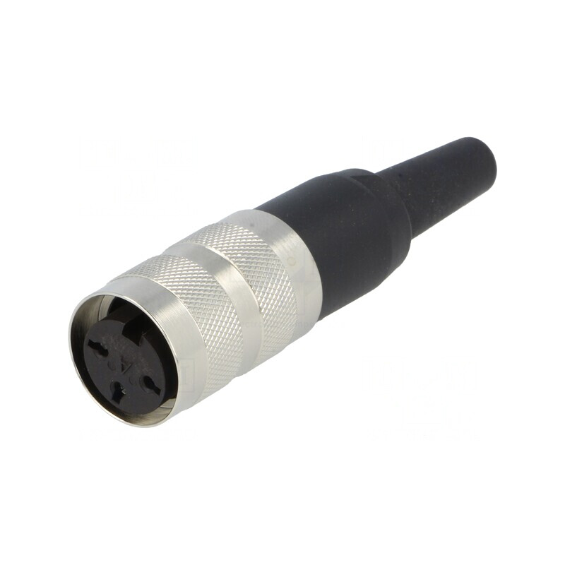 Conector M16 mufă mamă 3 pini 5A 300V | Electronic-mag.ro | Componente Electronice