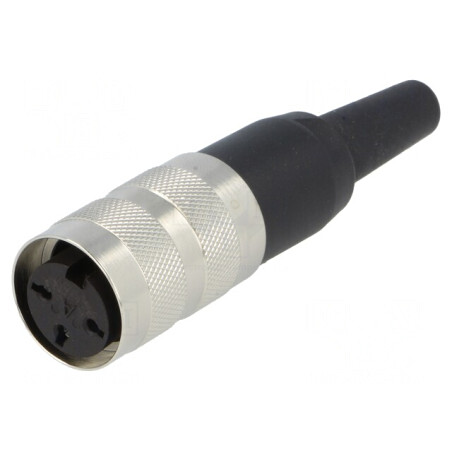 Conector M16 mufă mamă 3 pini 5A 300V | Electronic-mag.ro | Componente Electronice