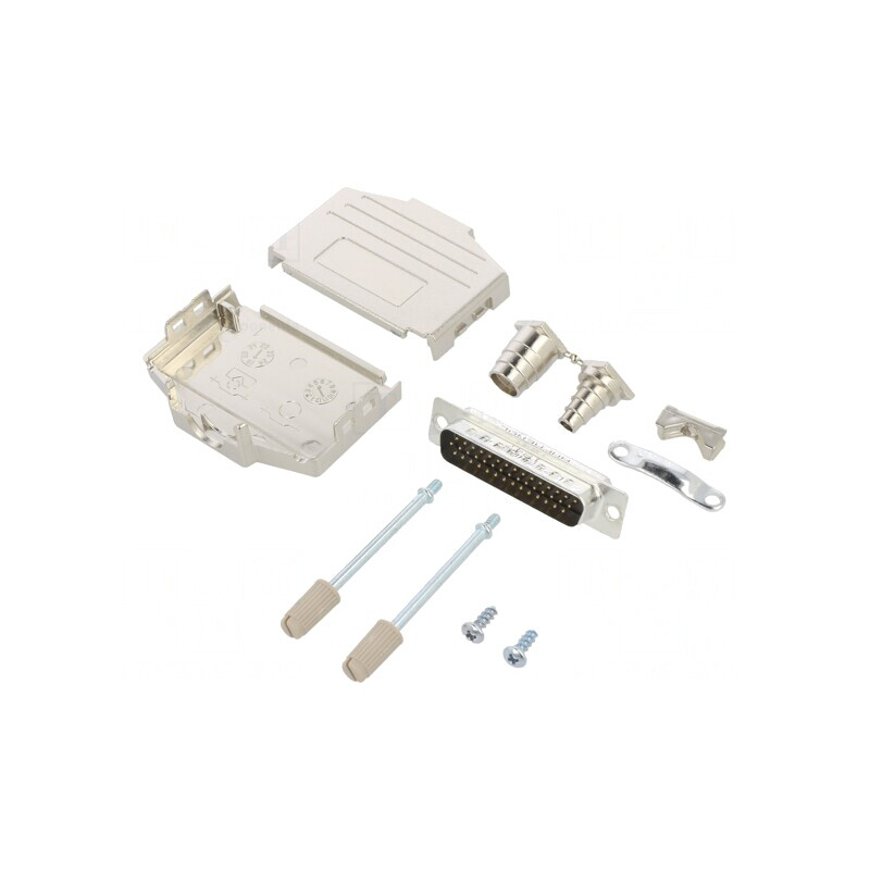Conector D-Sub HD 44-Pin Tată Lipire Gold Flash 11.5mm | Electronic-mag.ro | Componente Electronice