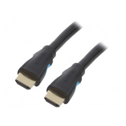 Cablu HDMI 2.0 3m Negru PVC | Electronic-mag.ro | Componente Electronice