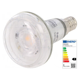 Lampă LED E14 1.4W Alb Cald 2700K 105lm | Electronic-mag.ro | Componente Electronice