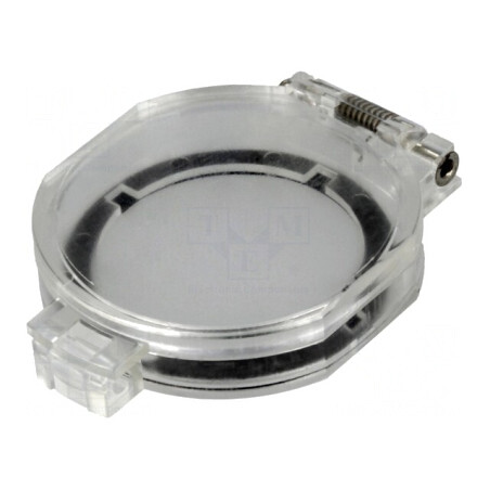 Capac Transparent 22mm IP40 Har-Port | Electronic-mag.ro | Componente Electronice