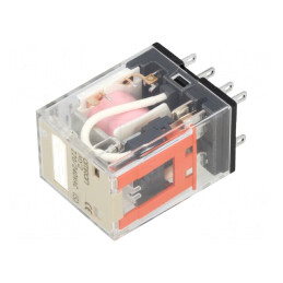 Releu Electromagnetic DPDT 240VAC 10A | Electronic-mag.ro | Componente Electronice