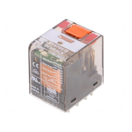 Releu Electromagnetic 4PDT 115VAC 6A | Electronic-mag.ro | Componente Electronice