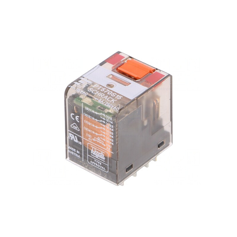 Releu Electromagnetic 4PDT 115VAC 6A | Electronic-mag.ro | Componente Electronice Releu Electromagnetic 4PDT 115VAC 6A | Electronic-mag.ro | Componente Electronice