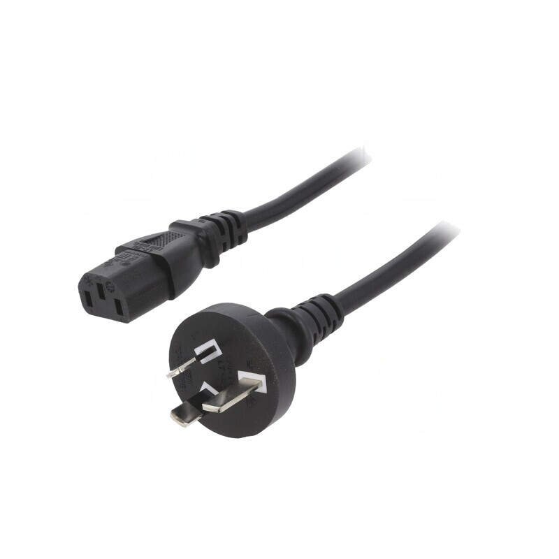 Cablu Prelungitor 3x1mm2 IEC C13 5m Negru | Electronic-mag.ro | Componente Electronice Cablu Prelungitor 3x1mm2 IEC C13 5m Negru | Electronic-mag.ro | Componente Electronice