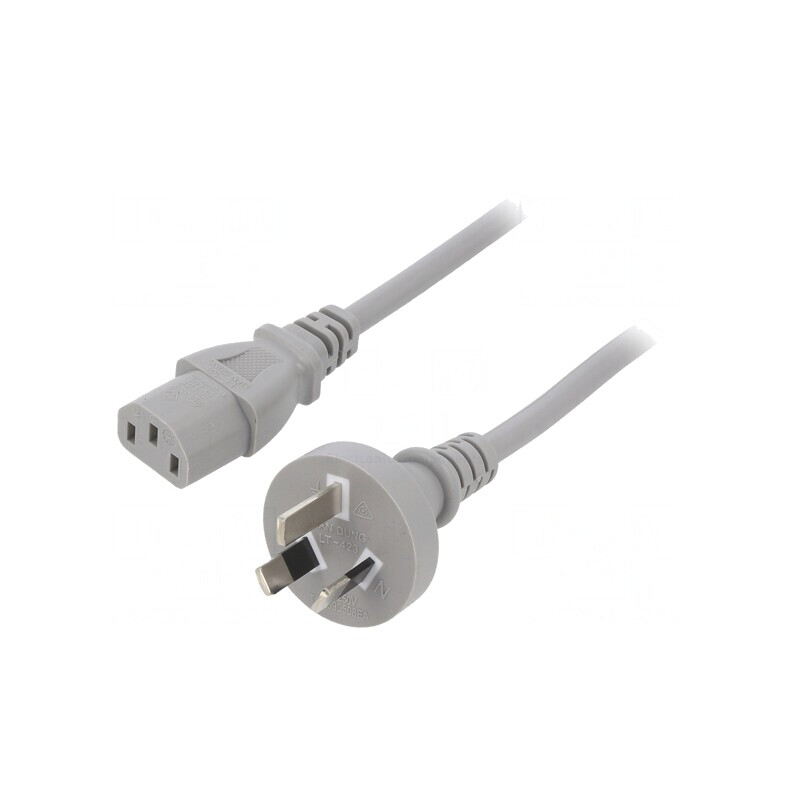 Cablu Alimentare 3x1mm2 IEC C13 5m Gri | Electronic-mag.ro | Componente Electronice Cablu Alimentare 3x1mm2 IEC C13 5m Gri | Electronic-mag.ro | Componente Electronice