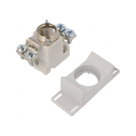 Suport siguranță cu șurub 63A 400V Poli 1 | Electronic-mag.ro | Componente Electronice