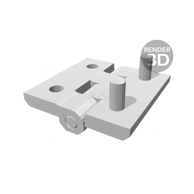 Balama tehnopolimer neagră 50mm M6 | Electronic-mag.ro | Componente Electronice