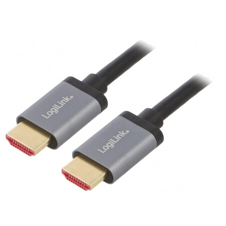Cablu HDMI 2.1 1m Negru | Electronic-mag.ro | Componente Electronice