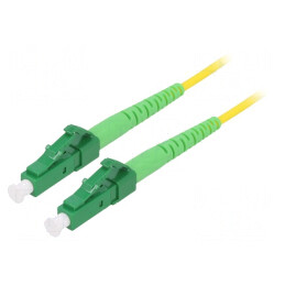 Cablu Patch Fibră Optică OS2 LC/APC 15m LSZH | Electronic-mag.ro | Componente Electronice