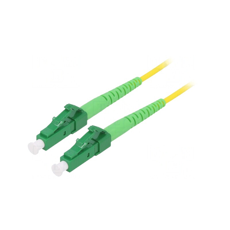 Cablu Patch Fibră Optică OS2 LC/APC 15m LSZH | Electronic-mag.ro | Componente Electronice