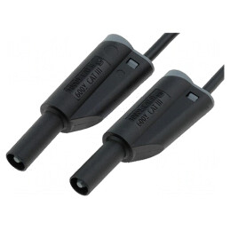 Cablu de Măsurare 20A cu Mufă Banană 4mm | Electronic-mag.ro | Componente Electronice