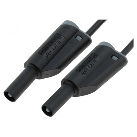 Cablu de Măsurare 20A cu Mufă Banană 4mm | Electronic-mag.ro | Componente Electronice