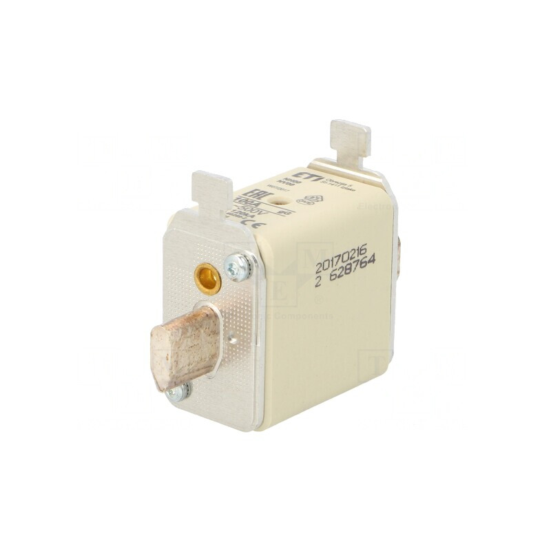 Siguranță ceramică industrială gG 100A 500VAC NH00 | Electronic-mag.ro | Componente Electronice
