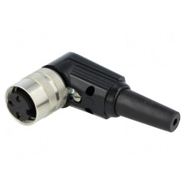 Mufă Mamă M16 Lipire pe Cablu 3 PIN 5A 250V IP40 | Electronic-mag.ro | Componente Electronice