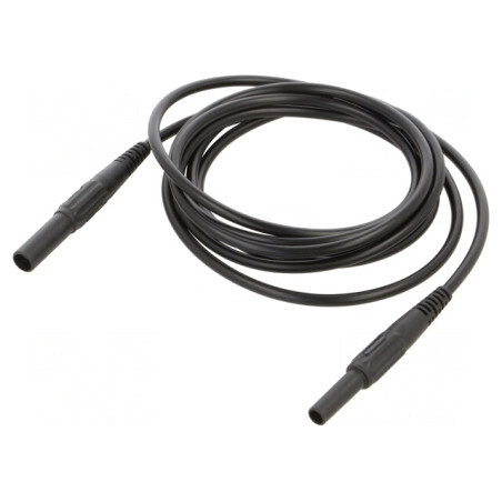 Cablu de măsurare 19A cu mufe banană 4mm | Electronic-mag.ro | Componente Electronice