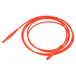 Cablu de măsurare cu mufe banană 4mm 19A | Electronic-mag.ro | Componente Electronice