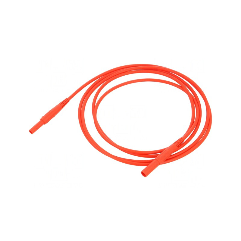 Cablu de măsurare cu mufe banană 4mm 19A | Electronic-mag.ro | Componente Electronice