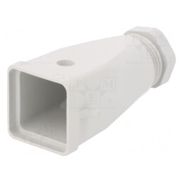 Carcasă conectori HDC 3 M20 pe cablu drept | Electronic-mag.ro | Componente Electronice