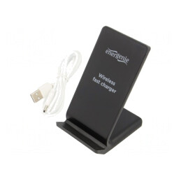 Încărcător Wireless Qi 10W Negru | Electronic-mag.ro | Componente Electronice