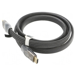 Cablu HDMI 2.0 Plat PVC Textil