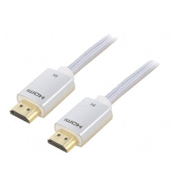 Cablu HDMI 2.1 PVC Textilă 28AWG | Electronic-mag.ro | Componente Electronice