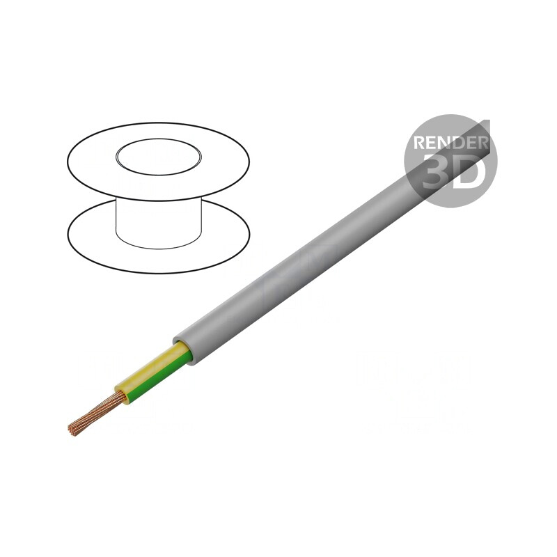 Cablu de control ÖLFLEX® FD CLASSIC 810 P 1G10mm2 PUR | Electronic-mag.ro | Componente Electronice