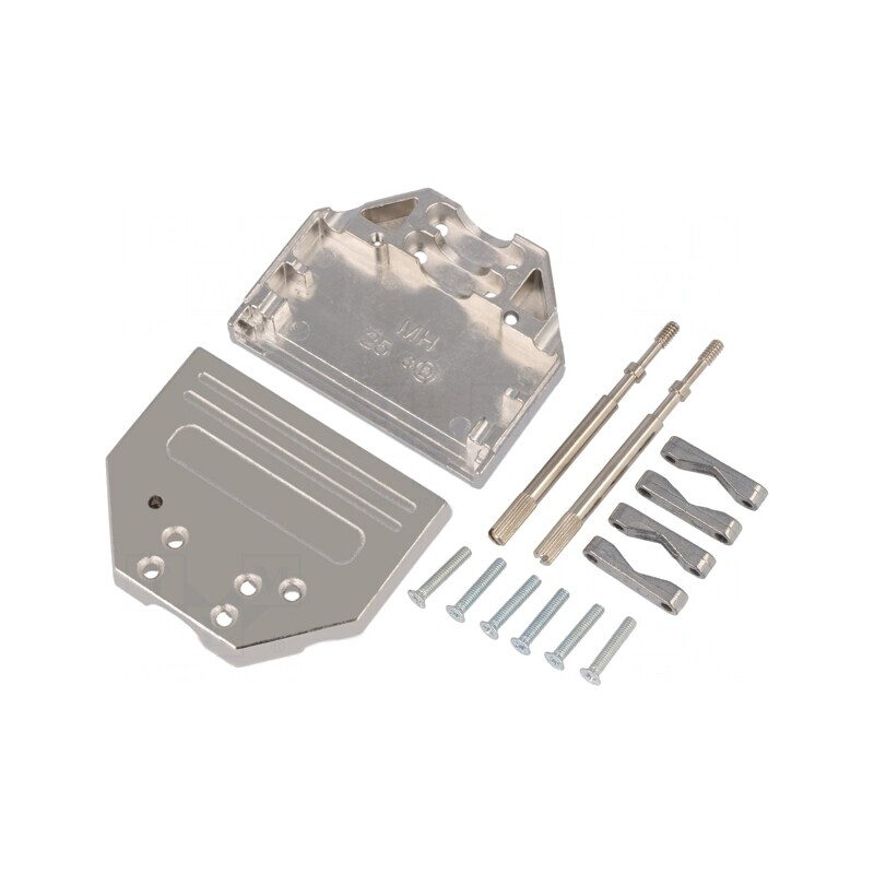 Carcasă pentru conectori D-Sub 25pin și D-Sub HD 44pin | Electronic-mag.ro | Componente Electronice